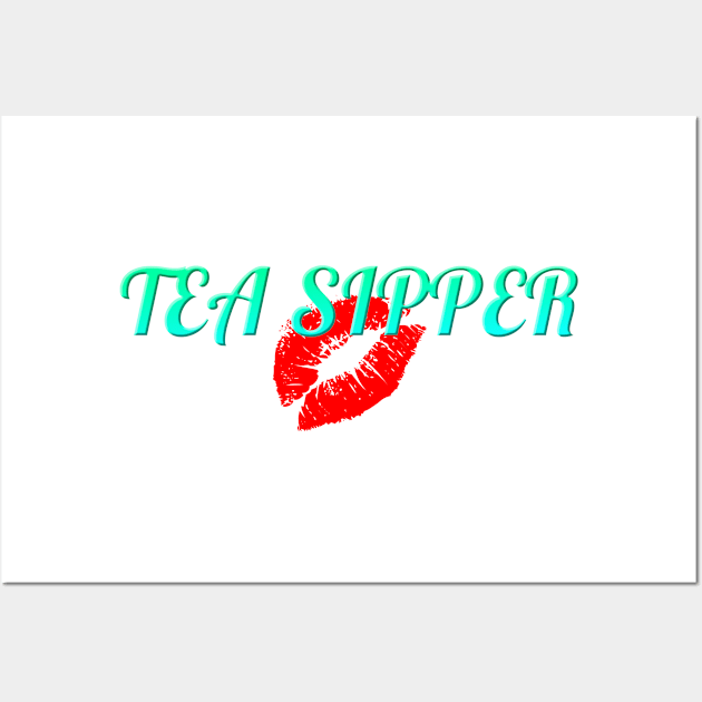 Tea Sipper Wall Art by Kadeda RPG